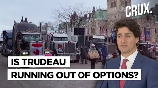 Trudeau Vs Canada Truckers |  Politicians Claim It's A Bid To Oust Govt, Will Ottawa Call In Army?