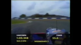 Olivier Panis F1 Onboard Silverstone 1998