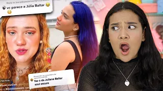 REAGINDO A TIKTOKS SOBRE "JULIANA BALTAR" E ALGUNS HATERS!