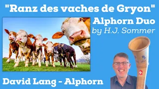 Ranz des vaches de Gryon - David Lang (Alphorn