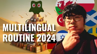 How I'm learning 7 languages at once in 2024 | polyglot daily life