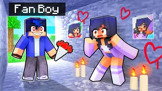 Kidnapped by a CRAZY FAN BOY in Minecraft!