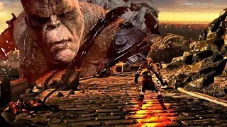 God of War 3 Remastered (PS4) Kratos vs Cronos