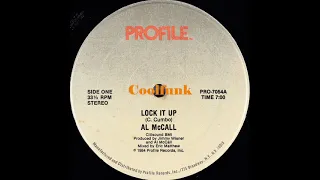 Al McCall ‎– Lock It Up (12 Inch 1984)