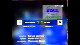 1996-97 (4a - 29-09-1996) Reggiana-Roma 1-1 [Tommasi,A.Valencia] Servizio D.S.Rai3