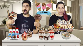 TRANSFORMAMOS NOSSA CASA EM UMA SORVETERIA DE FAMOSOS | Gabriel e Shirley 2.0