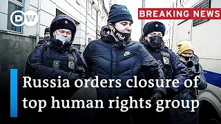 Russian Supreme Court shuts down Memorial, the country’s oldest human rights NGO | DW News