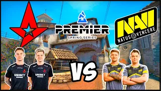 NAVI vs ASTRALIS BLAST SERIES  S1mple нереально тащит  Сумасшедший камбэк NAVI