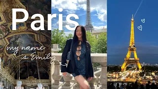 a paris travel vlog 🥐☕️✨🇫🇷 picnic at the eiffel tower, seine river sunset, luxury shopping, louvre