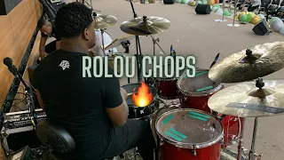 Autor da vida + Não seremos abalados - Drum cam 🔥