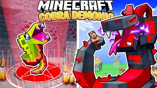 SOBREVIVÍ 100 DÍAS como un COBRA DEMONIO en MINECRAFT HARDCORE!