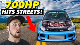 700HP Time Attack Subaru Hits The Streets!