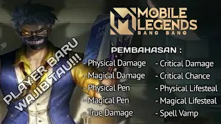 PEMBAHASAN ISTILAH YANG ADA DI ITEM MOBILE LEGENDS TERBARU 2021