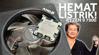 CUMA 65W, BONUS COOLING DEWA GRATIS! | Review AMD Ryzen 9 7900 (Indonesia)