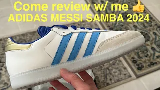 POV: Come review w/ me Messi Samba ‘24  #messi #goat #soccer #futbol #unboxing #best #argentina #usa