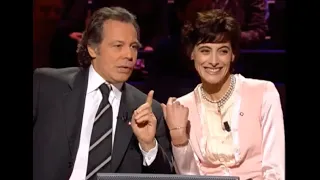 Qui veut gagner des millions ? Michel Leeb et Inès de la Fressange 06/07/2004