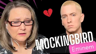 His storytelling! Reacting to Eminem's "Mockingbird"