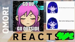 OMORI reacts to Aubrey & Mari || read desc pls