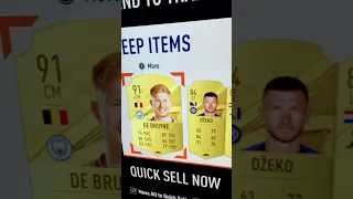 I packed Kevin De Bruyne #ultimateteam #fifa23 #upgrade