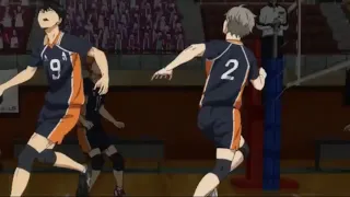 Haikyuu Seaon 3 | Setter Switch and Synchronization attack