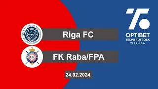 Riga FC - FK Raba/FPA [Optibet telpu futbola virslīga 23/24 Highlights]