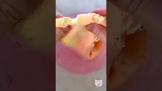 Slime ASMR 🍑 Frozen Peach Donut from Momo Slimes 🍃