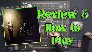 The Night Cage Review & How to Play | A Co-operative tile laying Nightmare, in a good way!