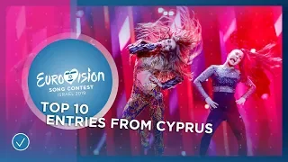 TOP 10: Entries from Cyprus - Eurovision Song Contest