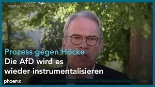 phoenix tagesgespräch mit Georg Maier zum Prozess wegen Volksverhetzung gegen Björn Höcke, 14.05.24