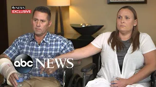 Couple recounts drama of hot air balloon crash l ABC News