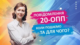 Як заповнити та подати форму 20-ОПП у 2023 році. Коли подаємо та для чого?