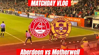 DONS ARE BACK | Aberdeen vs Motherwell | Matchday Vlog | 04.02.23