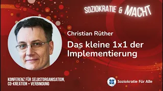 Das Kleine 1×1 der Implementierung (Christian Rüther)