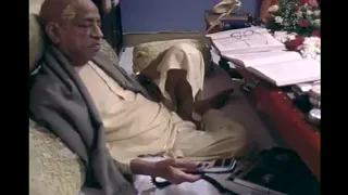 Srila Prabhupada's rare footage with morning walk