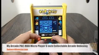 My Arcade PAC-MAN Micro Player Arcade Unboxing