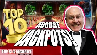 TOP 10 JACKPOTS! ✦ Slot Machine Wins ✦ August 2018! | The Big Jackpot
