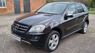 Mercedes ML320 CDI SE Tiptronic auto "Espresso black" (Peridot Braun) beige leather AY09HCE