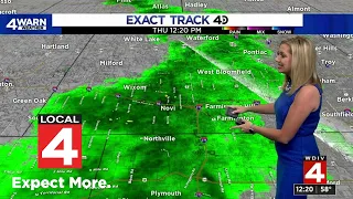 Metro Detroit weather forecast April 20, 2023 -- Noon Update