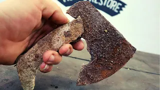 CLEAVER KNİFE RESTORATİON - Axe making