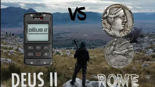 DEUS 2 ON ROMAN LAND-METAL DETECTING 4K!