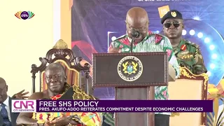 President Akufo-Addo reiterates commitment to Free SHS Policy despite economic challenges