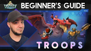 Lords Mobile Beginner's Guide EP5 - Troops