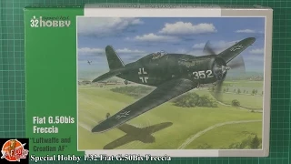 Special Hobby 1/32nd G-50 review