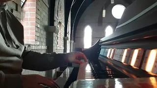 Veridis Quo on Church organ