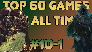 Top 60 Best Games of All Time (2023 Edition) - #10-1