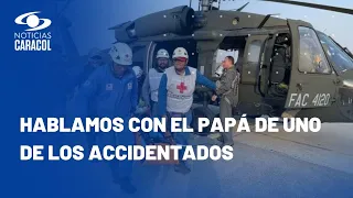 Los detalles del rescate de parapentistas que se accidentaron en la Sierra Nevada de Santa Marta