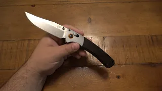 Benchmade "Crooked River" (Traditional Hunting Pocket Knife Made With Modern Materials)