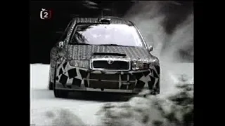 ŠKODA FABIA WRC SE PŘEDSTAVUJE ( ČESKÁ TELEVIZE )