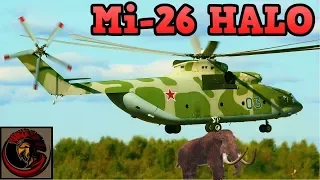 Russian Mi-26 Halo | SUPER HEAVY LIFTING HELICOPTER