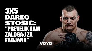 Darko Stošić: "Meč s Fabjanom nema značaj, to je moj poklon publici"🔥| 3x5 by #voyohr #darkostosic